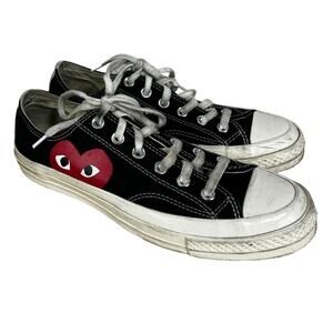 Comme des Garcons Play x Converse Women's Chuck Taylor All Star Size 7 Used
